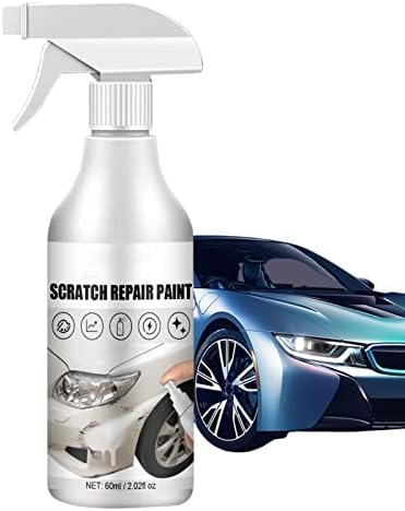 Spray arañazos – Eliminador rayones en Blanco y Negro para pulir automóviles – Pintura Pulido arañazos para restauración automóviles para Todo el Cuerpo