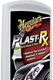 Meguiar’s PlastX G12310 Limpiador y pulido de plástico transparente, 10 onzas líquidas