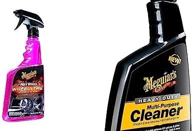 MEGUIAR’S Oficial Limpiador De Rines G9524 710 ml s G180515 Multi- Purpose Cleaner, Bug & Tar Remover- Removedor de Insectos y alquitran, Color Negro, pequeño, Paquete de 1