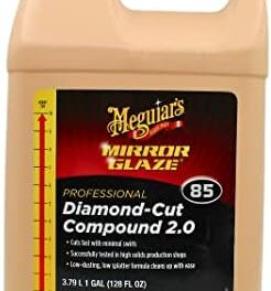 Meguiar’s´s M8501 Pulimento Diamond Grado 10, Color Beige, Mediano, 4 Piezas