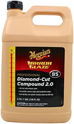 Meguiar’s´s M8501 Pulimento Diamond Grado 10, Color Beige, Mediano, 4 Piezas