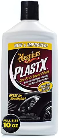 Meguiar’s´s G12310 Limpiador y Abrillantador Plast X, 296ml