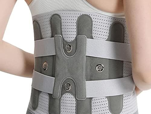 HFSKJWI Faja Cinturón Lumbar,Cinturón Faja Ortopédica Apoyo para Espalda,Soporte para La Espalda,Ayuda Y Alivia El Dolor Y Lesiones,para Hernias de Disco,Prevenir Daños,para Deporte Y Gimnasio,XL