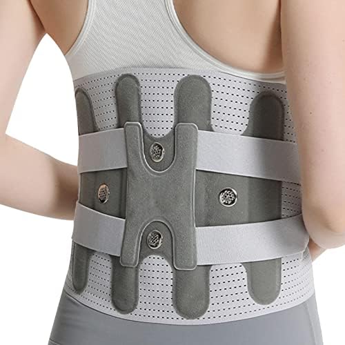 HFSKJWI Faja Cinturón Lumbar,Cinturón Faja Ortopédica Apoyo para Espalda,Soporte para La Espalda,Ayuda Y Alivia El Dolor Y Lesiones,para Hernias de Disco,Prevenir Daños,para Deporte Y Gimnasio,XL