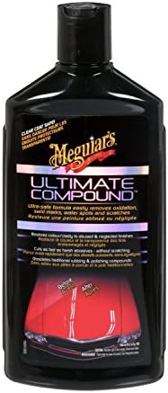 Meguiar’s Ultimate Compound – Oxidación, Marcas de Remolino, Manchas de Agua y removedor de arañazos – G17216C (el Embalaje Puede Variar)