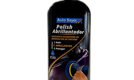 Sayer | Polish Abrillantador, Elimina Oxidación y Raspaduras, Baja Abrasividad, Sin Silicones, 450 ml