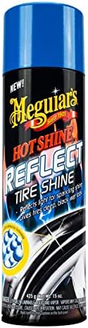 Meguiar’s Oficial Hot Shine Reflect Abrillantador de Llantas G18715 425 g