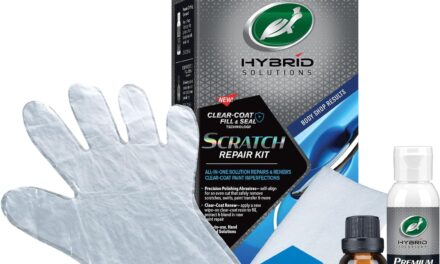 Turtle Wax 53836 Hybrid Solutions Scratch Repair Kit, Car Scratch Remover and Restorer That Repairs Surface Scratches, Swirls, Paint Transfer and More, Boxed Kit