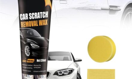 Crema Reparadora de Arañazos de Coche, Car Scratch Repair Paste | Eliminador de Arañazos de Coche, Kit de Eliminación de Arañazos de Coche Premium, Crema Mágica para Eliminar Arañazos de Coche (1)