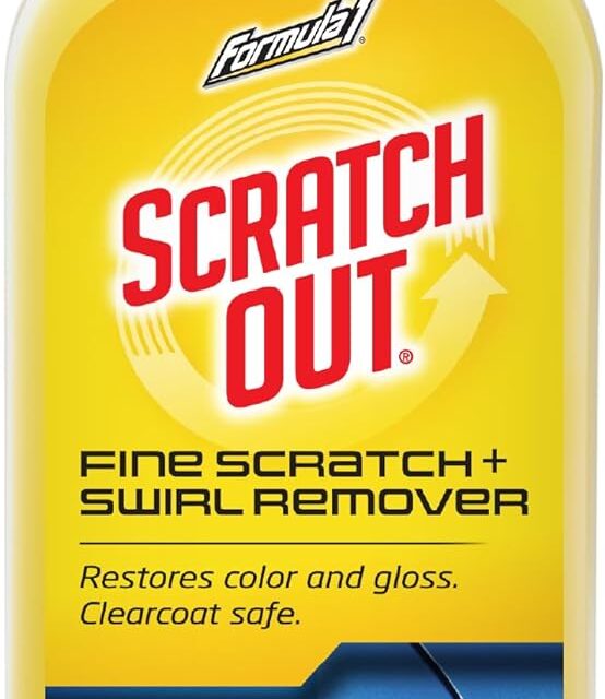 Fórmula 1 Scratch out – Eliminador de arañazos para Todos los Acabados de Pintura automática, líquido, 7 onzas