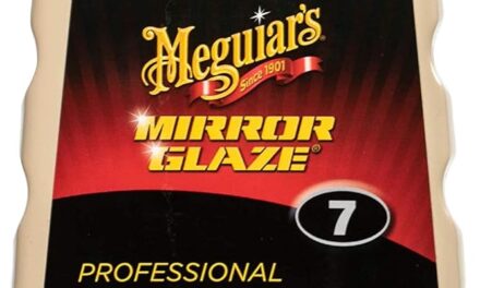 Meguiar’s Professional Show Car Glaze M0716 – Esmalte y esmalte de coche de grado profesional para un brillo profundo y húmedo, especialmente eficaz en colores más oscuros, fácil de aplicar y quitar, 16 onzas