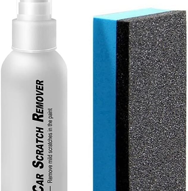 Spray Nano para Eliminación de Arañazos Coche 100ml Eliminador Revestimiento Fácil Dos Pasos un Rendimiento Autolimpieza (A) nano car scratch removal