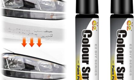 Car Scratch Remover Pen,Reparación de rayones de pintura de automóvil dos en uno mejorada, pasta reparadora de rayones de automóvil nueva, lápiz reparador de rayones de automóvil eficaz, (Black)