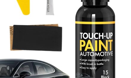 Kit profesional para quitar rayones del automóvil, pasta reparadora de rayones para el automóvil – Eliminador eficaz de arañazos para el coche con bricolaje – Fácil aplicación, ceras y pulimentos para