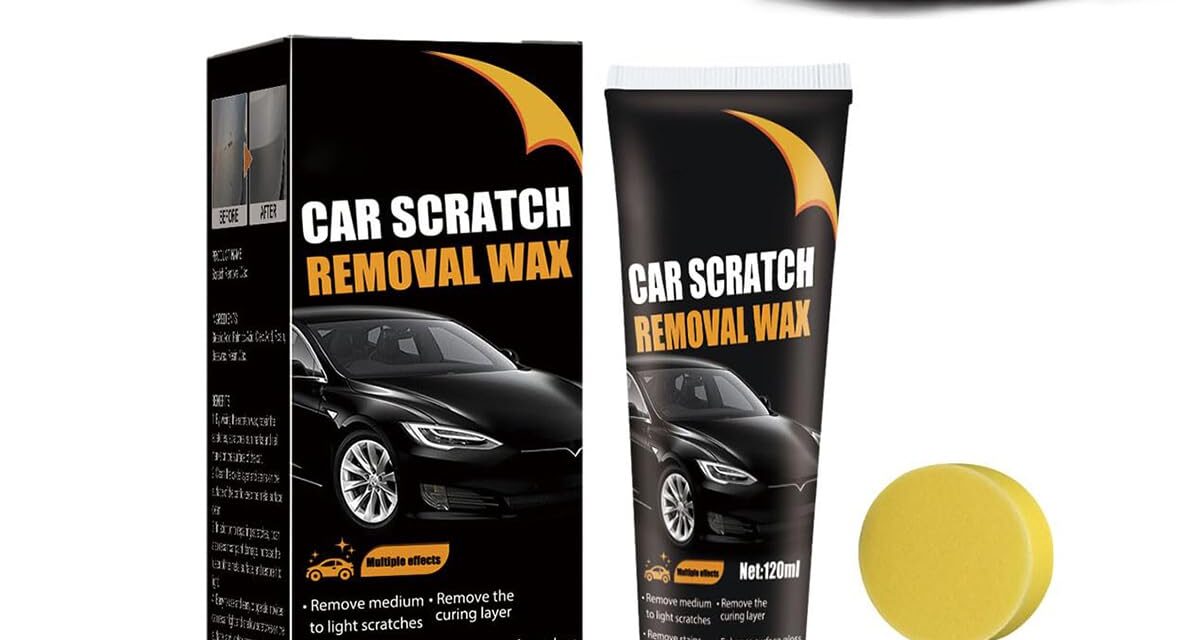 Car Scratch Repair Paste, removedor de rayones para automóviles, Pulimento Para Arañazos De Coche, kit de reparación de rayones para pintura de carrocería de automóvil, Abrasión, Imperfecciones (1)